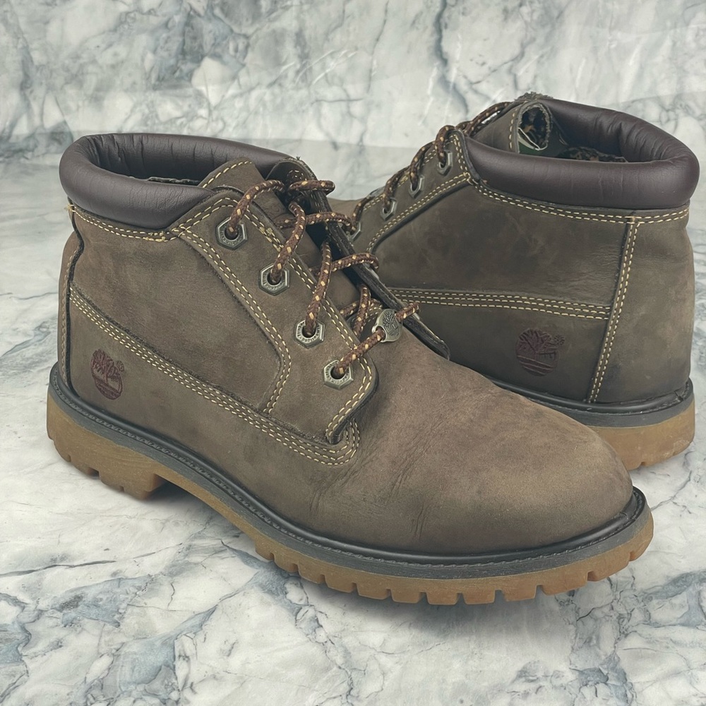 Timberland 6 WIDE Women's  Nellie Waterproof Chukka Boot Wheat TB023399 Size 8.5